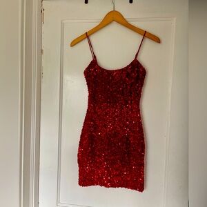 Red Homecoming dress